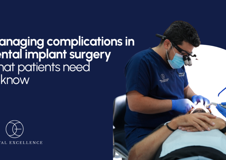 Managing complications in dental implant surgery